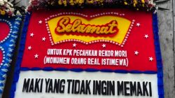 Begini Tanggapan KPK Terhadap Sindiran Kalimat Dalam Karangan Bunga Dari LSM MAKI